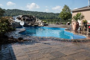 Swimming Pool, Patio, Water Features, Fire Place